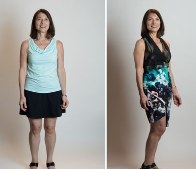 Holly before and after