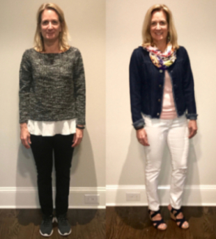 Before and After Women’s styling by Shelley golden Stylist San Francisco Before and After Women's styling by Shelley golden Stylist San Francisco