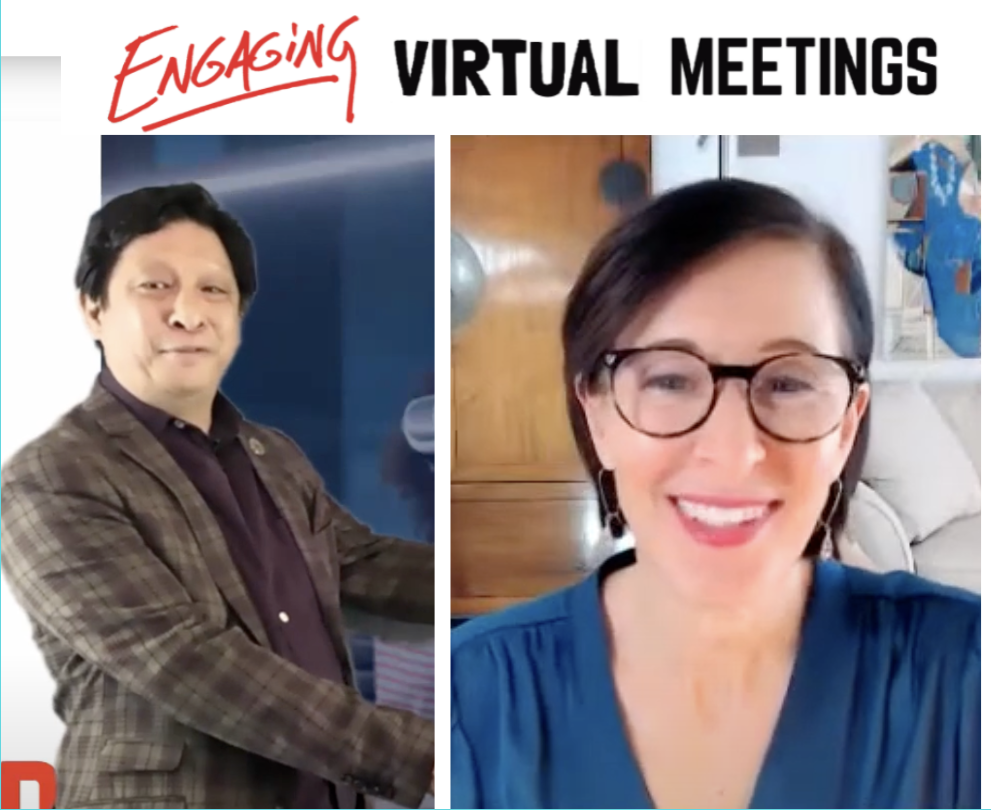 Podcast interview with Shelley Golden and John Chen of Engaging Virtual Meetings