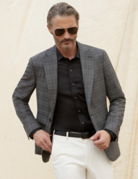 Shelley golden best mens personal stylist J. Hilburn custom made to made clothing